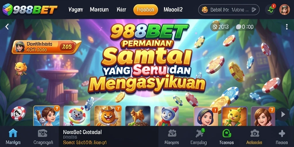 Screenshot gameplay 988BET menampilkan keseruan permainan Casual yang mengasyikkan.