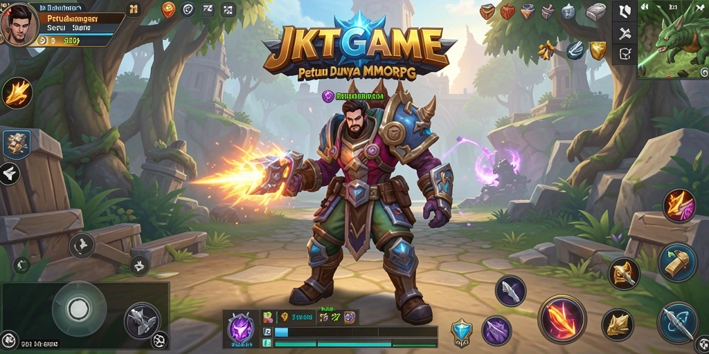 Tampilan gameplay JKTGAME yang penuh aksi dan petualangan.